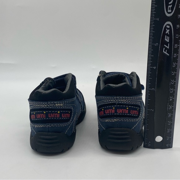 UMI Toddler Pilot hook and loop closing navy boots size 4 - Picture 4 of 5